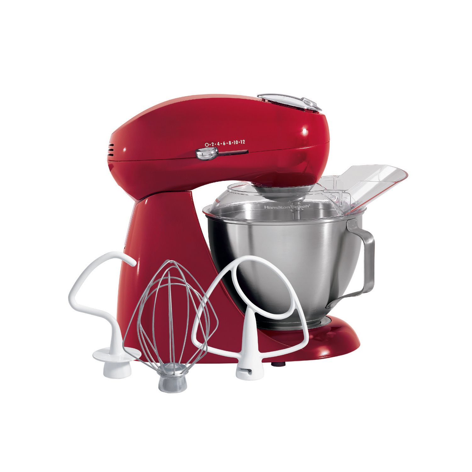 Hamilton Beach® Eclectrics® Red All-Metal Stand Mixer 2 Hamilton Beach® Eclectrics® Red All-Metal Stand Mixer 2
