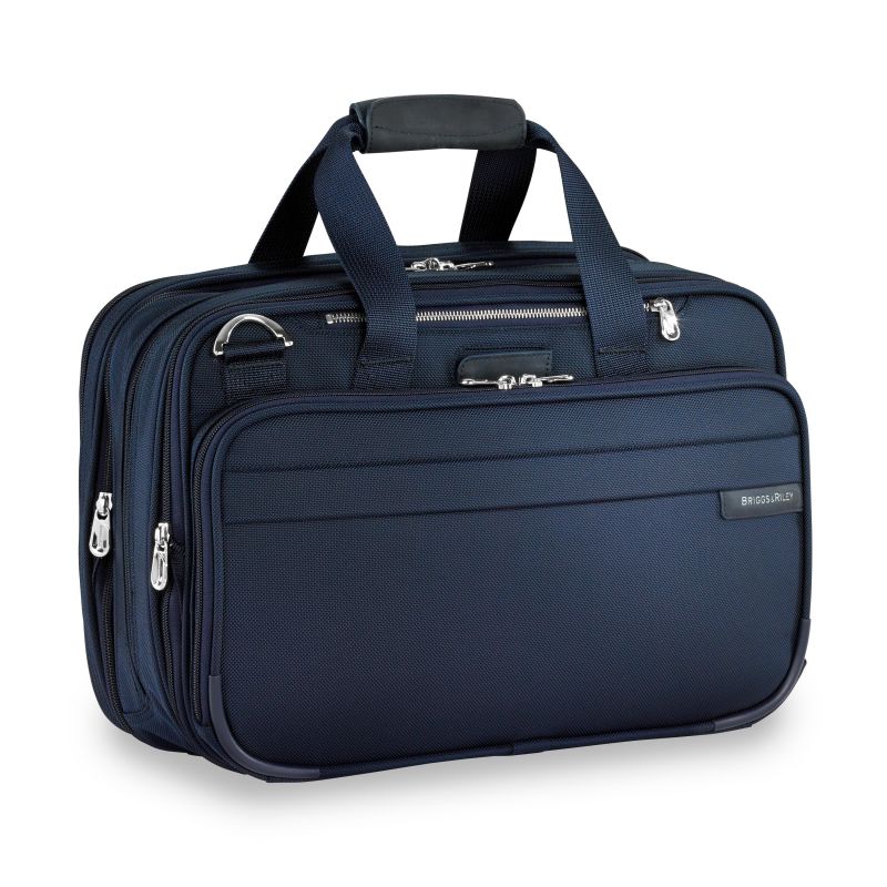 Briggs & Riley™ Baseline Navy Expandable Cabin Bag 2 Briggs & Riley™ Baseline Navy Expandable Cabin Bag 2