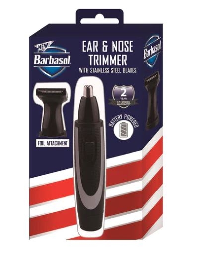 Barbasol Ear & Nose Trimmer with Foil Attachment 1 Barbasol Ear & Nose Trimmer with Foil Attachment 1