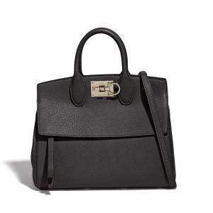 Salvatore Ferragamo The Studio Black Medium Purse 2 Salvatore Ferragamo The Studio Black Medium Purse 2