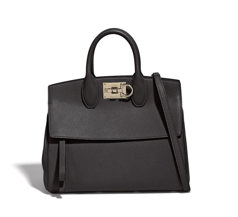 Salvatore Ferragamo The Studio Black Medium Purse 2 Salvatore Ferragamo The Studio Black Medium Purse 2