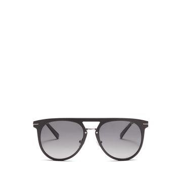 Tumi 011 Polarized Gradient Aviator Sunglasses 55Mm - Black 2 Tumi 011 Polarized Gradient Aviator Sunglasses 55Mm - Black 2