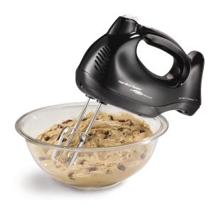 Hamilton Beach 6 Speed Hand Mixer w/Snap-On Case, 3 Attachments, Quickburst - Black 2 Hamilton Beach 6 Speed Hand Mixer w/Snap-On Case, 3 Attachments, Quickburst - Black 2