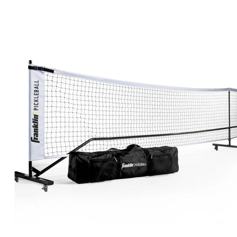 Franklin Sports Official Size Pickleball Net On Wheels 2 Franklin Sports Official Size Pickleball Net On Wheels 2