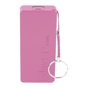 Vivitar® Pink Power Bank w/2600 mAh Power Capacity 1 Vivitar® Pink Power Bank w/2600 mAh Power Capacity 1