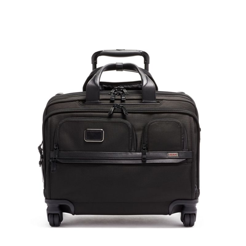 TUMI™ Alpha 3 Deluxe 4 Wheeled Laptop Case Briefcase Bag 2 TUMI™ Alpha 3 Deluxe 4 Wheeled Laptop Case Briefcase Bag 2