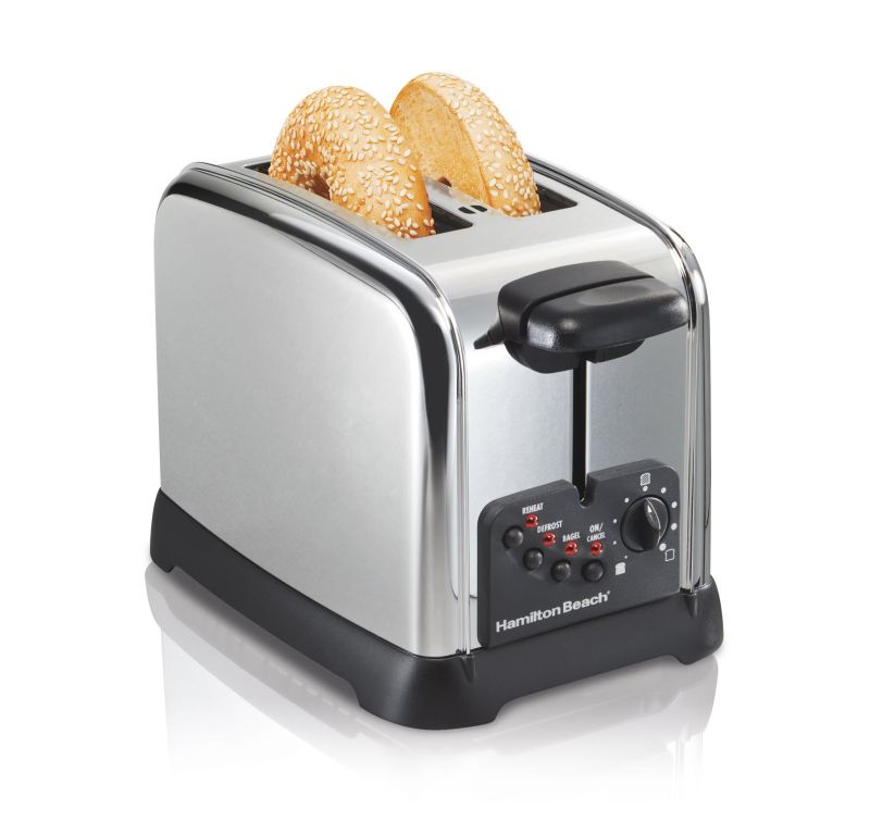 Hamilton Beach® Classic Chrome 2 Slice Toaster 2 Hamilton Beach® Classic Chrome 2 Slice Toaster 2
