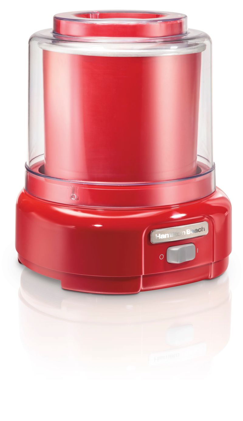 Hamilton Beach® Red 1.5 Qt. Ice Cream Maker 2 Hamilton Beach® Red 1.5 Qt. Ice Cream Maker 2