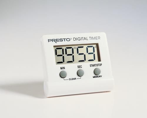 Presto® Electronic Digital Timer 2 Presto® Electronic Digital Timer 2