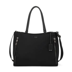 Tumi Voyageur Valetta Large Tote- Black/Gunmetal 2 Tumi Voyageur Valetta Large Tote- Black/Gunmetal 2