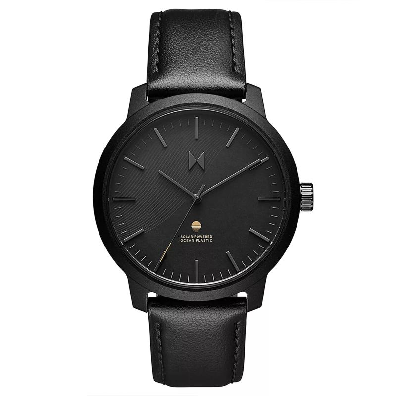 MVMT Mens Legacy Solar Chronograph Dress Black Strap Watch Black Dial 2 MVMT Mens Legacy Solar Chronograph Dress Black Strap Watch Black Dial 2