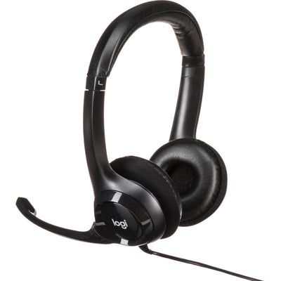 Logitech USB Black Headset w/Noise Canceling Microphone 2 Logitech USB Black Headset w/Noise Canceling Microphone 2