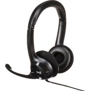 Logitech USB Black Headset w/Noise Canceling Microphone 2 Logitech USB Black Headset w/Noise Canceling Microphone 2