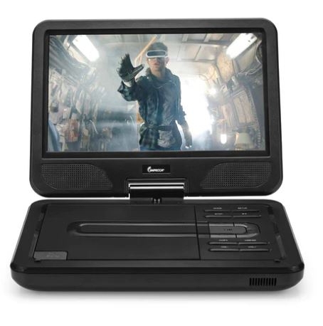 Impecca 10.1in 270 Swivel Screen Portable DVD Player 1 Impecca 10.1in 270 Swivel Screen Portable DVD Player 1
