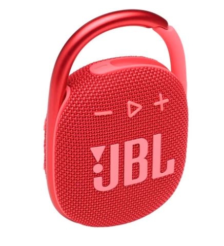 JBL Clip 4 Ultra-Portable Waterproof Speaker Red 1 JBL Clip 4 Ultra-Portable Waterproof Speaker Red 1