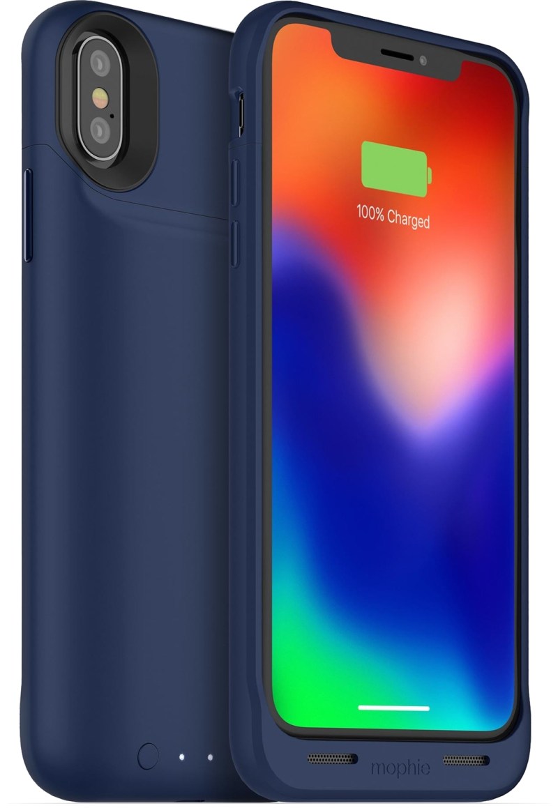 mophie Juice Pack Airmade For Iphone X,Xs-Blue 2 mophie Juice Pack Airmade For Iphone X,Xs-Blue 2