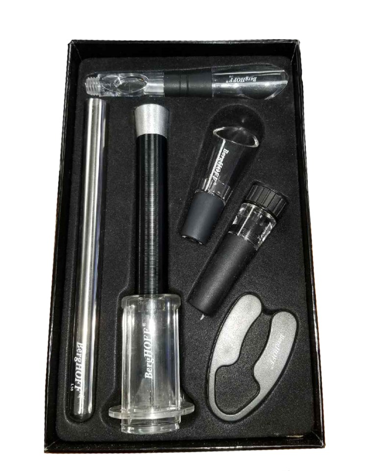 BergHoff Wine Connoisseur 5Pc Set (Air Pressure Opener) 2 BergHoff Wine Connoisseur 5Pc Set (Air Pressure Opener) 2