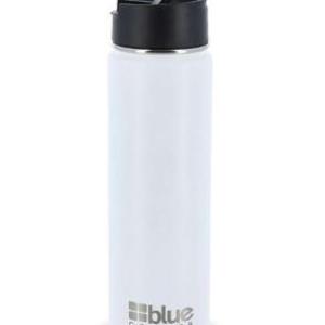 Blue Coolers White 20 Oz. Flask (Slide) 2 Blue Coolers White 20 Oz. Flask (Slide) 2
