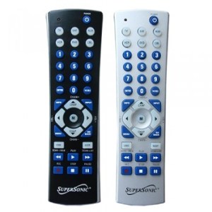 SuperSonic Universal Remote Control - 6 Components 1 SuperSonic Universal Remote Control - 6 Components 1
