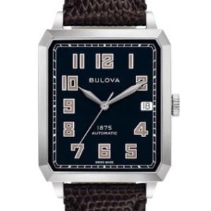Citizen® Joseph Bulova Breton Men%27s Leather Strap Watch w/Black Dial 2 Citizen® Joseph Bulova Breton Men%27s Leather Strap Watch w/Black Dial 2