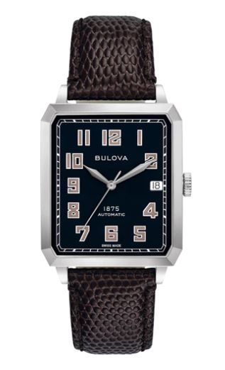 Citizen® Joseph Bulova Breton Men%27s Leather Strap Watch w/Black Dial 2 Citizen® Joseph Bulova Breton Men%27s Leather Strap Watch w/Black Dial 2