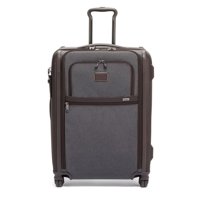 Tumi Alpha Short Trip Expandable 4 Wheeled Packing Case Luggage - Anthracite 2 Tumi Alpha Short Trip Expandable 4 Wheeled Packing Case Luggage - Anthracite 2
