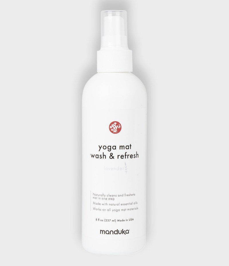 Manduka Mat Cleaner 8 Oz-Lavender 2 Manduka Mat Cleaner 8 Oz-Lavender 2