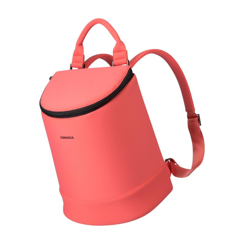 Corkcicle Eola Bucket Cooler - Coral Neoprene 2 Corkcicle Eola Bucket Cooler - Coral Neoprene 2