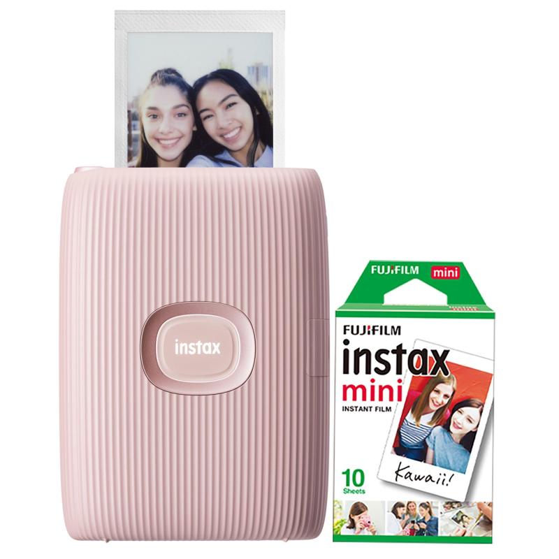 FujiFilm Instax Mini Link 2 Smartphone Printer Bundle Soft Pink 2 FujiFilm Instax Mini Link 2 Smartphone Printer Bundle Soft Pink 2