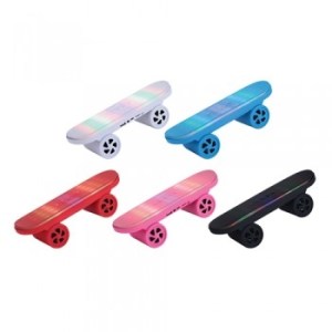 SuperSonic Bluetooth Skateboard Portable Speaker w/ Flashing LED Lights 1 SuperSonic Bluetooth Skateboard Portable Speaker w/ Flashing LED Lights 1