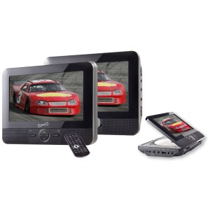 Supersonic® 7" Dual Screen Portable DVD Player 1 Supersonic® 7" Dual Screen Portable DVD Player 1