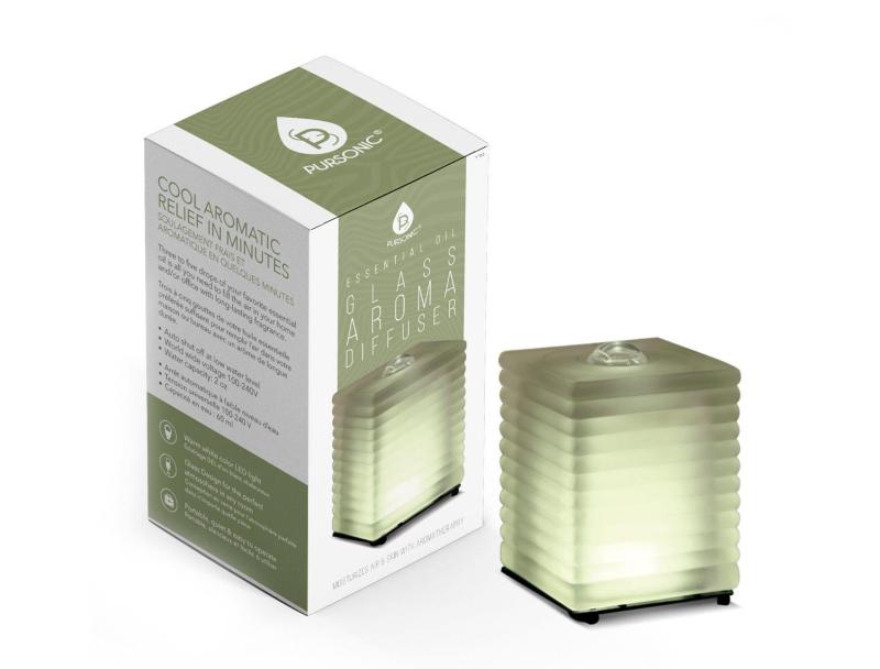 Pursonic Glass Essential Oil Aroma Diffuser 2 Pursonic Glass Essential Oil Aroma Diffuser 2