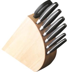BergHoff Forged 8Pc Ss Cutlery Set With Block 2 BergHoff Forged 8Pc Ss Cutlery Set With Block 2