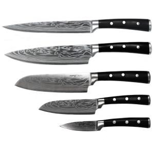 BergHoff Antigua 5Pc Cutlery Set With Mahogany Colored Wooden Case 2 BergHoff Antigua 5Pc Cutlery Set With Mahogany Colored Wooden Case 2