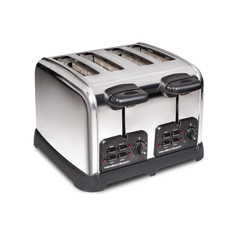 Hamilton Beach® Classic 4 Slice Toaster w/Sure-Toast Technology & Auto Boost To Lift Smaller Bread 2 Hamilton Beach® Classic 4 Slice Toaster w/Sure-Toast Technology & Auto Boost To Lift Smaller Bread 2