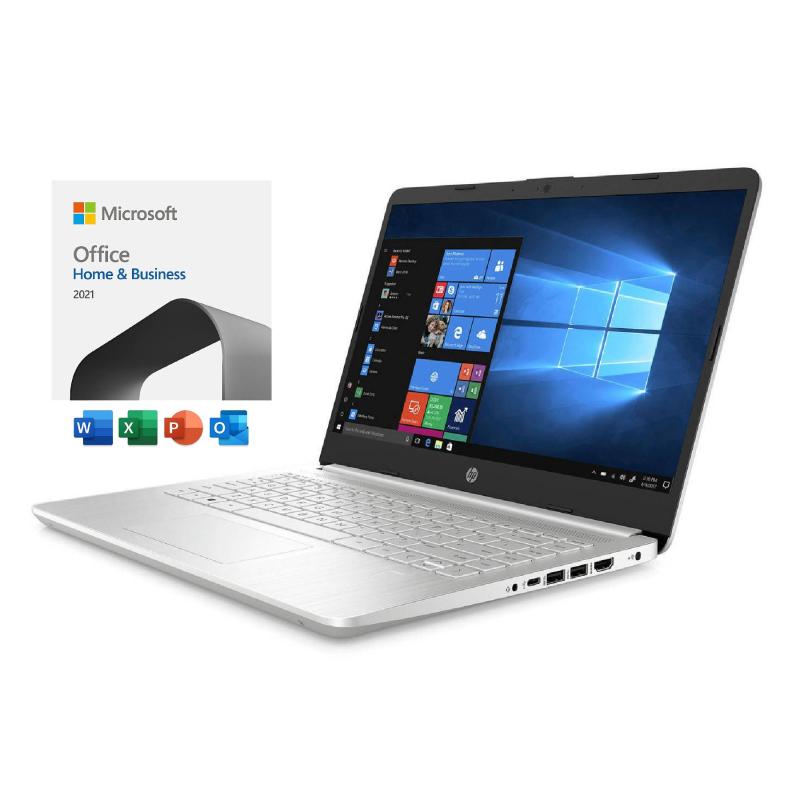 Hewlett Packard 14" Intel Notebook + Microsoft Office Home & Business 2021 2 Hewlett Packard 14" Intel Notebook + Microsoft Office Home & Business 2021 2