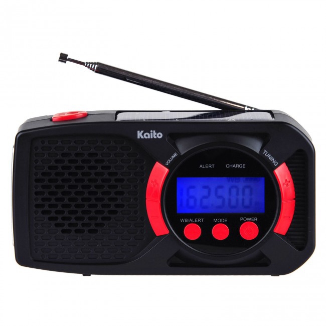 Kaito KA360 Portable Hand Crank Solar AM/FM NOAA Weather Radio 1 Kaito KA360 Portable Hand Crank Solar AM/FM NOAA Weather Radio 1