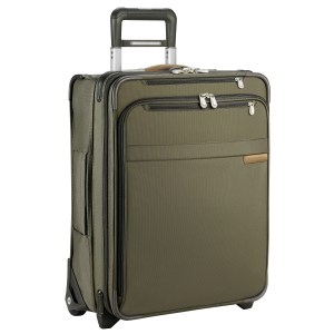 Briggs & Riley™ Baseline International Carry-On Wide-Body Upright Bag (Olive) 1 Briggs & Riley™ Baseline International Carry-On Wide-Body Upright Bag (Olive) 1