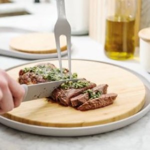 BergHoff® Leo Bamboo Cutting Board w/Plate 1 BergHoff® Leo Bamboo Cutting Board w/Plate 1