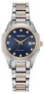 Citizen® Ladies%27 Diamond Corso Eco-Drive® Two-Tone Watch w/Blue Dial 1 Citizen® Ladies%27 Diamond Corso Eco-Drive® Two-Tone Watch w/Blue Dial 1