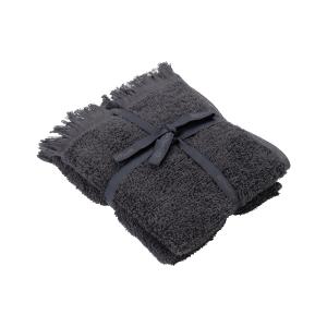 Blomus Frino 2 Fringed Organic Cotton Terry Guest Hand Towel Set 2 Blomus Frino 2 Fringed Organic Cotton Terry Guest Hand Towel Set 2