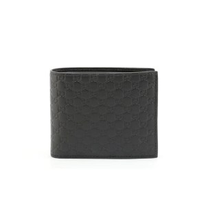 Gucci Men%27s Microguccissima Gg Bifold Wallet - Black 2 Gucci Men%27s Microguccissima Gg Bifold Wallet - Black 2