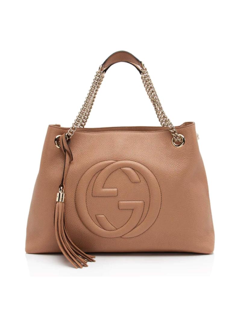 Gucci Beige Soho Shoulder Handbag 2 Gucci Beige Soho Shoulder Handbag 2