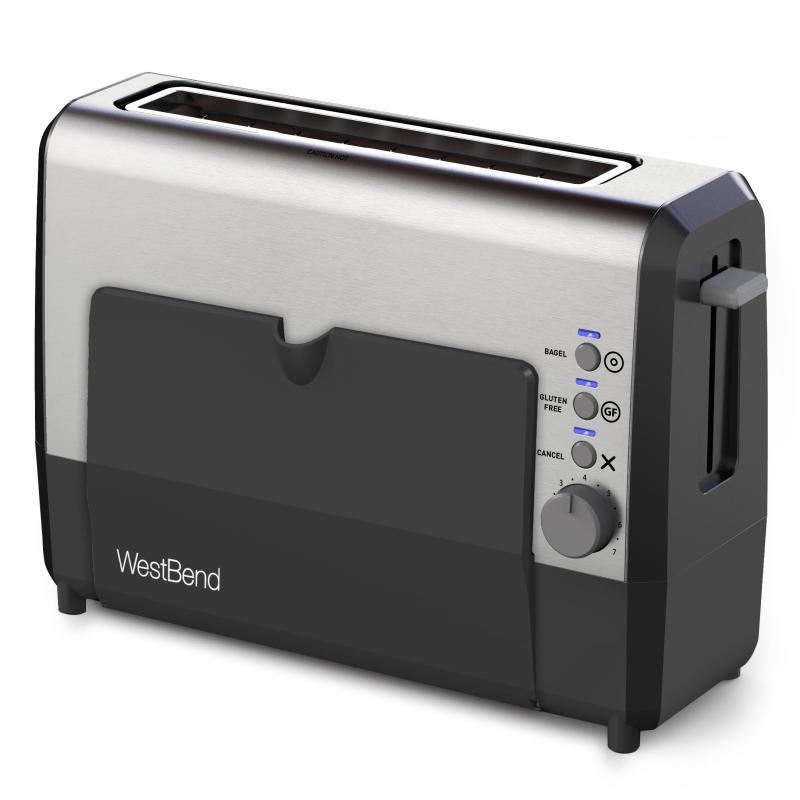 Legacy West Bend® - Quickserve Toaster - Silver 2 Legacy West Bend® - Quickserve Toaster - Silver 2
