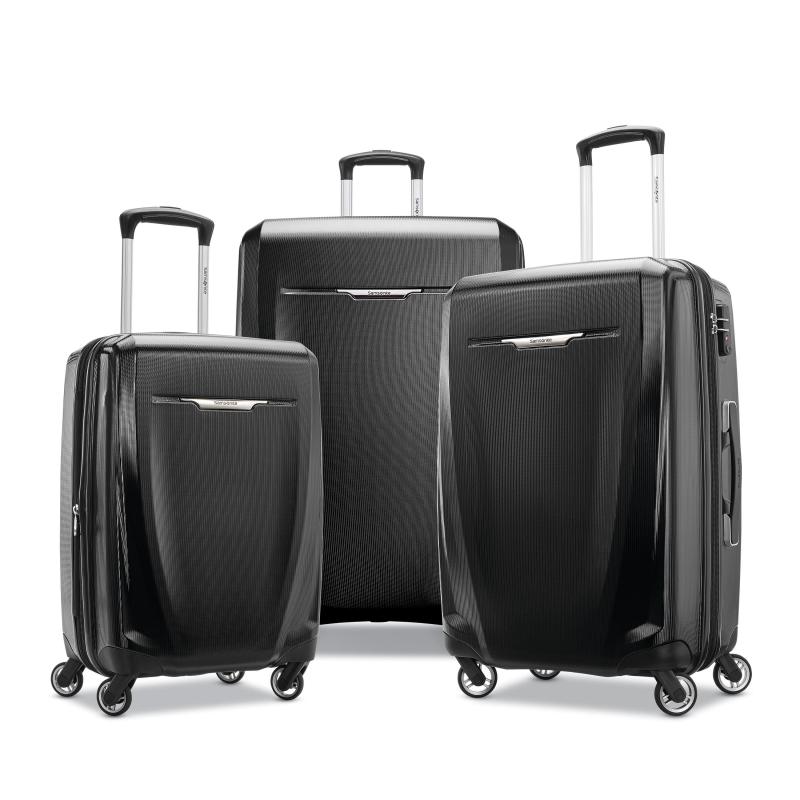 Samsonite® Winfield 3 Dlx Three Piece Hardside Spinner Set Luggage (20/25/28) - Black 2 Samsonite® Winfield 3 Dlx Three Piece Hardside Spinner Set Luggage (20/25/28) - Black 2