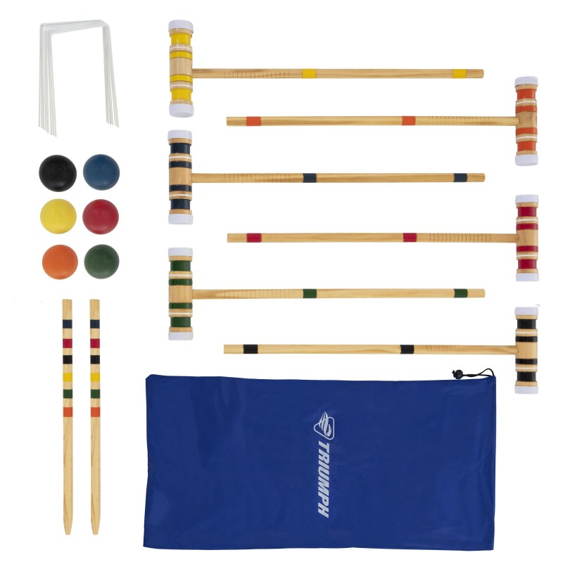 Escalade Sports Triumph Sports - 6 Player Croquet Set 2 Escalade Sports Triumph Sports - 6 Player Croquet Set 2