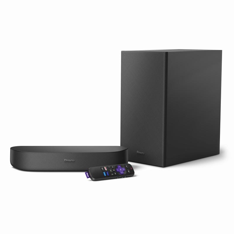 Roku Streambar & Wireless Subwoofer Bundle 2 Roku Streambar & Wireless Subwoofer Bundle 2