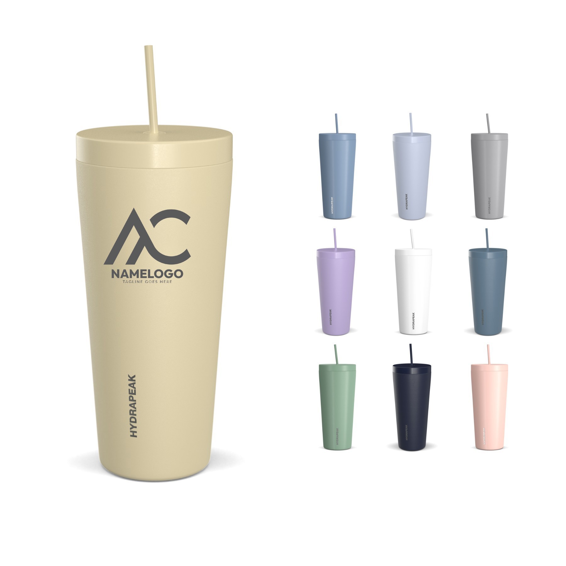 25 Oz. Hydrapeak® Stainless Steel Traveler Tumbler 1