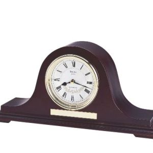Bulova Annette II Mahogany Finish Clock 1 Bulova Annette II Mahogany Finish Clock 1