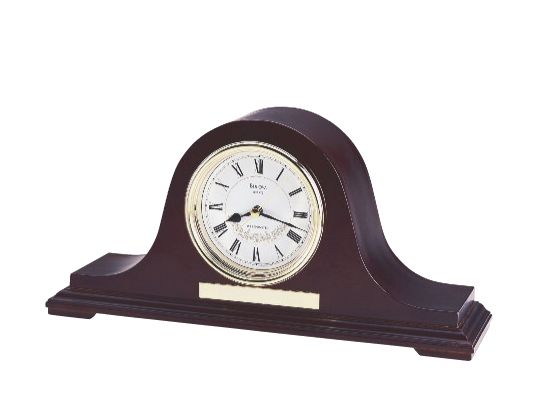 Bulova Annette II Mahogany Finish Clock 1 Bulova Annette II Mahogany Finish Clock 1